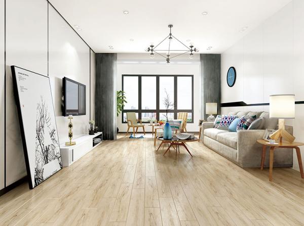 wooden tiles floor design