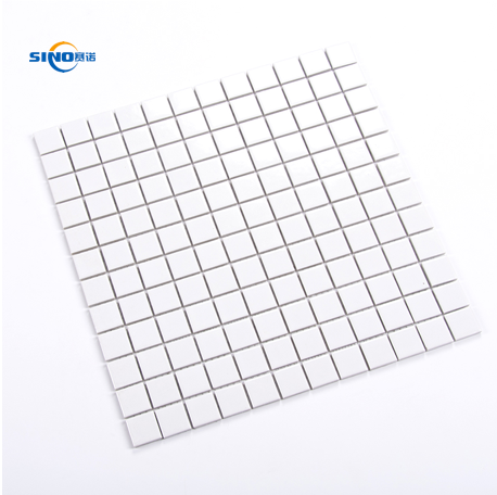 White Color 23x23 Mosaic Tile Ceramic