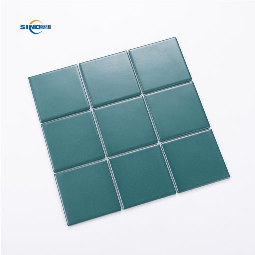 Green 97x97 Mosaic Tile Ceramic